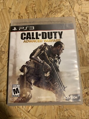 CALL OF DUTY: ADVANCED WARFARE (Sony PlayStation 3, 2014) PS3 GAME DISC & CASE