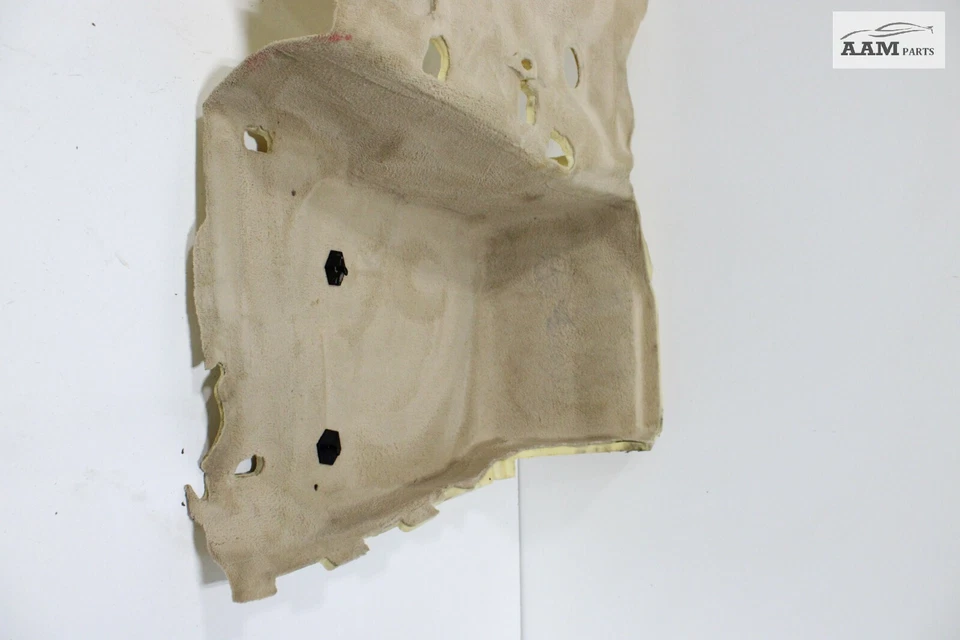 BMW 320I F30 2013-2016 alfombrilla inferior piso delantero revestimiento Venito beige OEM Foto 3 de 4