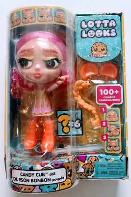 B2&45 Lotta Looks CANDY CUB Cookie Swirl Doll 6 Surprises 100+ Combos 2019 Mix