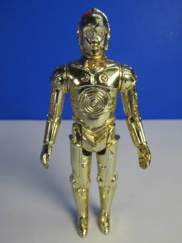 ORIGINAL Vintage KOMPLETT Star Wars C-3PO DROID ACTIONFIGUR Kenner 1977 Fixed