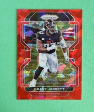 2021 Panini Prizm Red Cracked Ice Grady Jarrett Atlanta Falcons #326