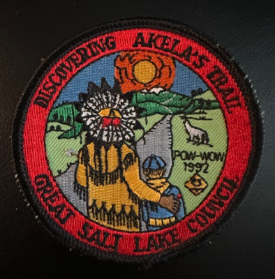 Boy Scouts -  1992 Great Salt Lake Council Pow-Wow  patch