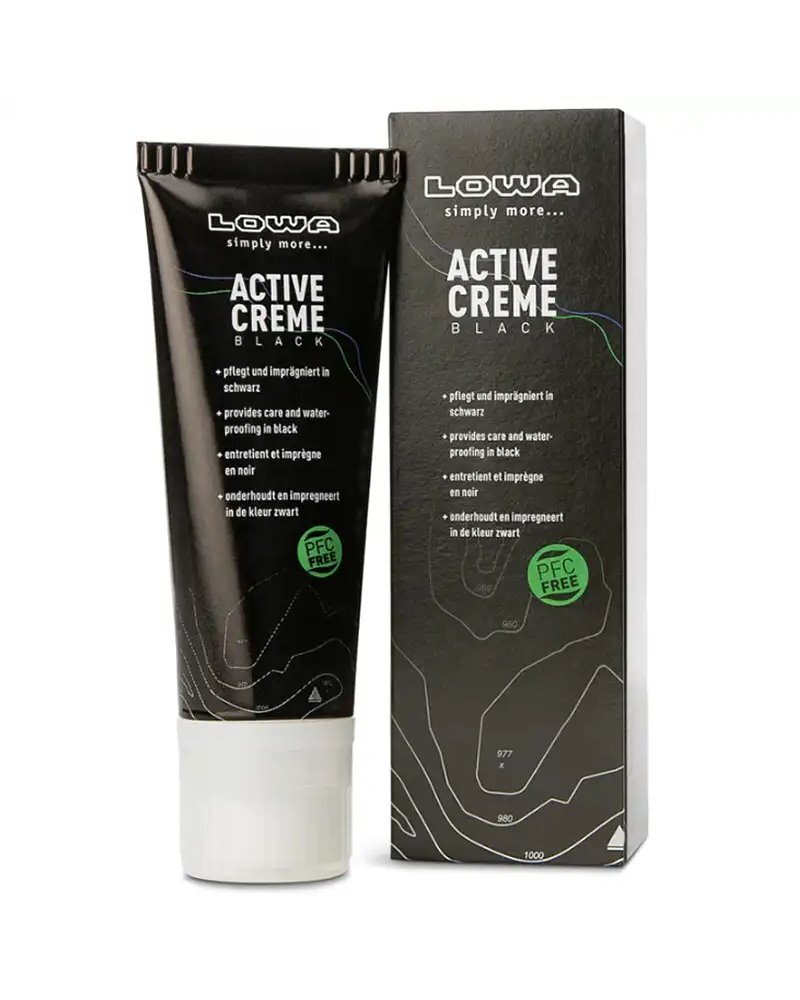 Lowa Active Creme 75ml Cera Intensiva Colore Nero - Senza PFC (1 pc)