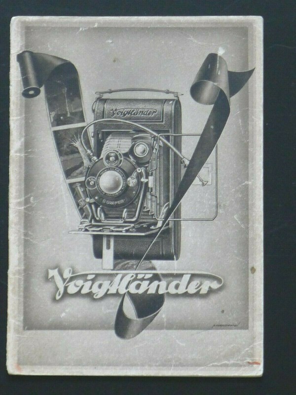 Voigtlander Cameras & Lenses 32 page Catalog c.1931 original/rare.