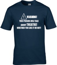 Theatre Mens T-Shirt Theatrical Acting Actor Actress Play Cool Gift Idea Stage