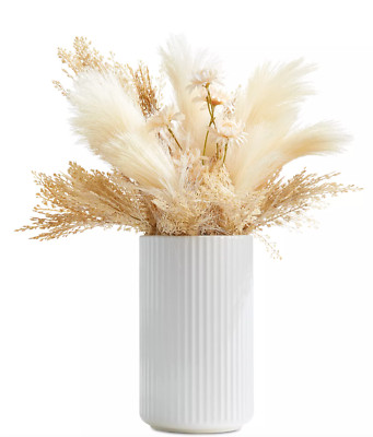 HOTEL COLLECTION FAUX ARTIFICIAL FLOWER BOUQUET IN VASE CENTERPIECE 20'' NEW