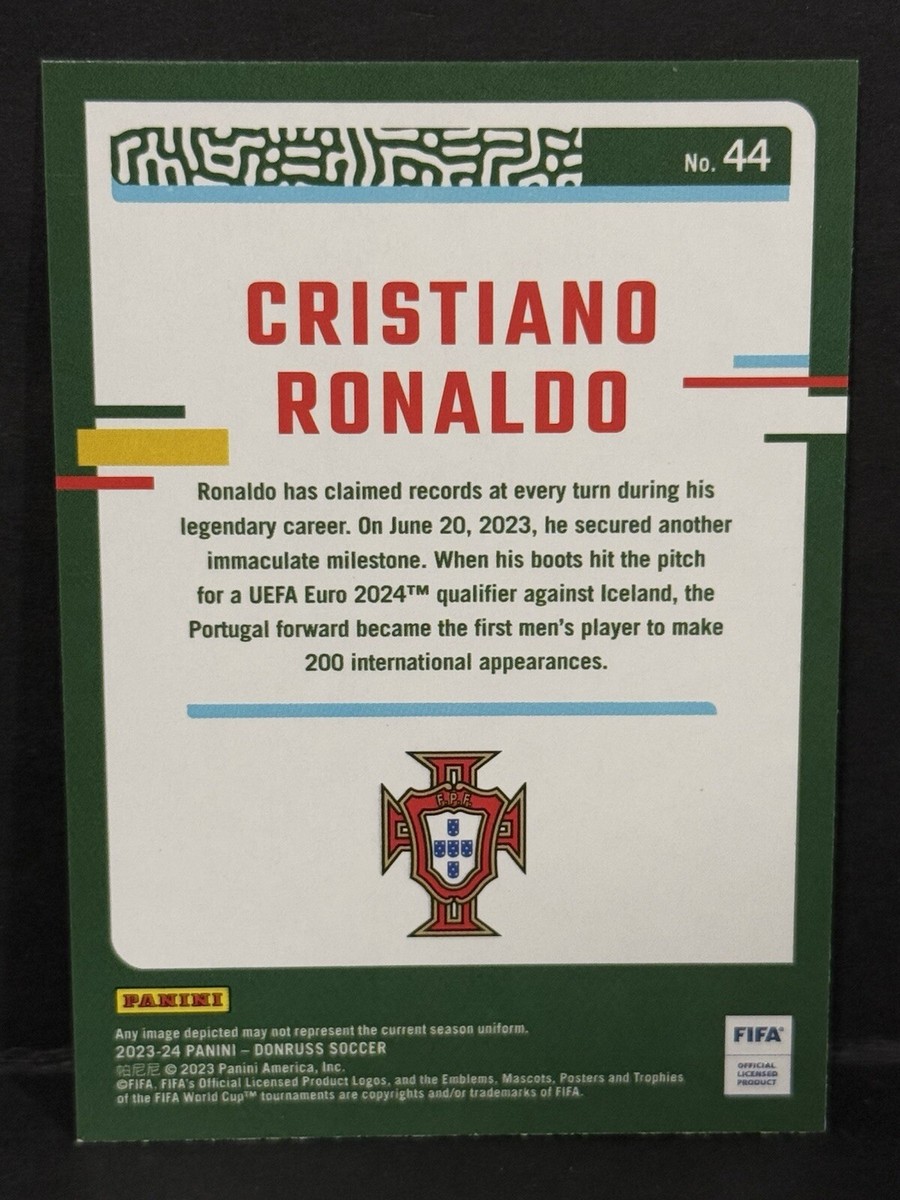 2023-24 Panini Donruss Soccer FIFA Portugal Cristiano Ronaldo