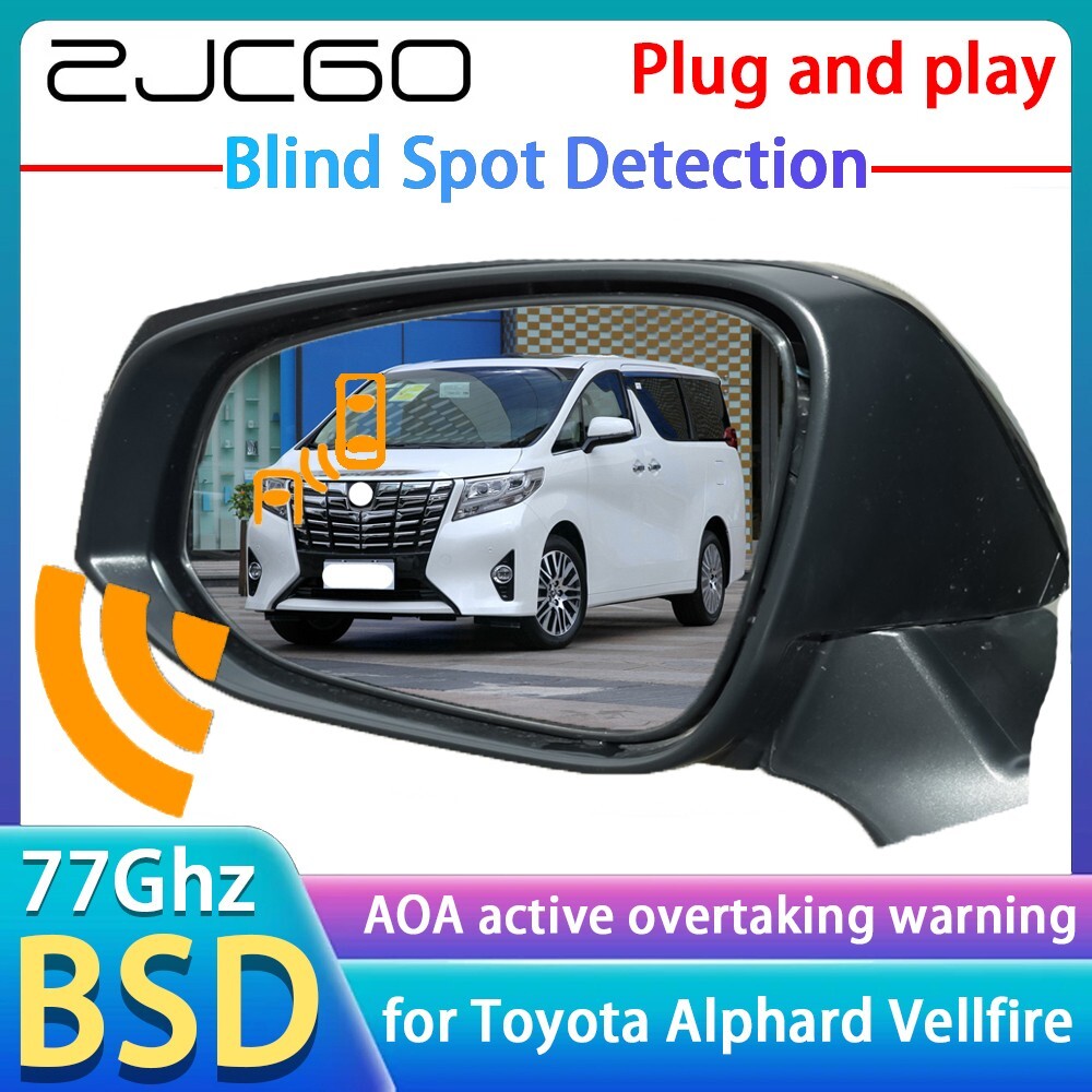 Rear Cross Traffic Alert RCTA Blind Spot Monitor BSM for Toyota