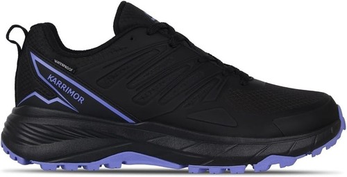 Karrimor Womens Caracal WP Waterproof Trainers - Black/Purple / UK6 EU39 - 第 1/6 張圖片