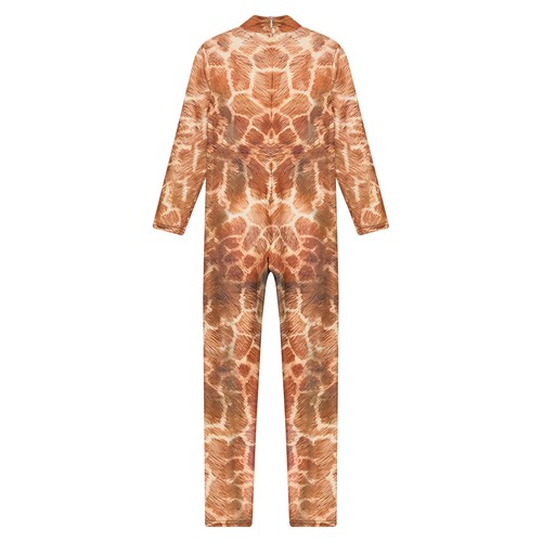 Unisex Kids Unitard Vivid Jumpsuit Animal Cosplay Bodysuit Long Sleeve Rompers - Picture 36 of 73