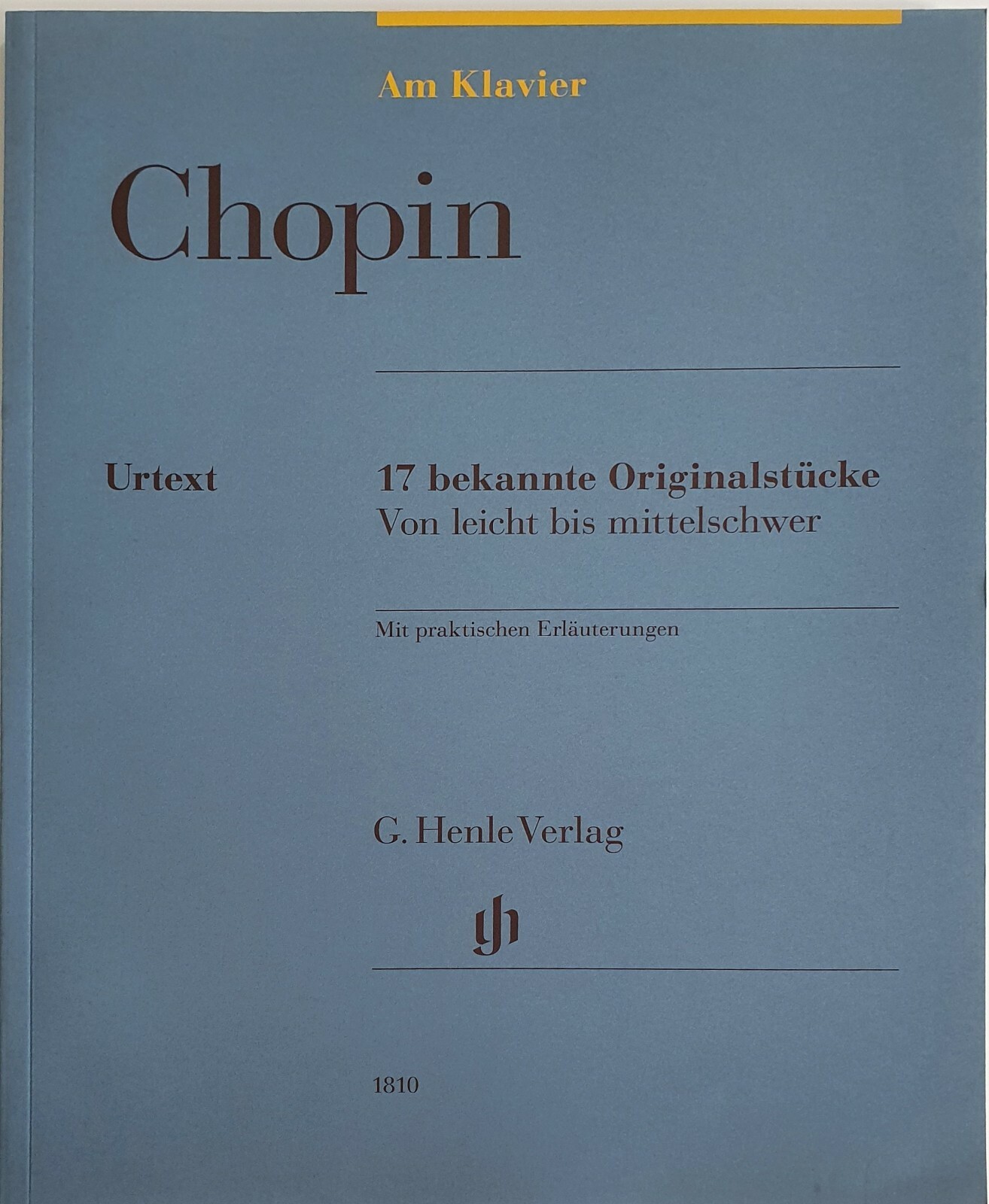 Thumbnail - Henle "am Klavier" - Noten Für Wiedereinsteiger - Frederic Chopin,