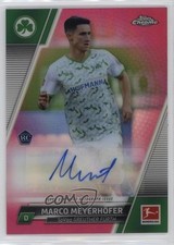 Marco Meyerhofer Chrome Bundesliga 2021 Magenta Refractor Auto