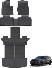 Floor Mats For 2020-2026 Ford Explorer 6 7 Seats Floor Liner Trunk Mat