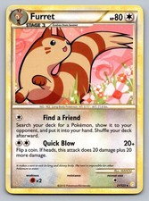 Furret 21/123 R HeartGold & SoulSilver Pokemon LP on eBay