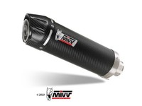 Mivv GP Silenziatore Slip-On Carbonio Schwarz FüR Yamaha Fz8/Fazer 8 2010-16