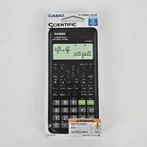 Casio fx-300ES Plus 2nd Edition Calculatrice scientifique Algèbre Géométrie Biologie