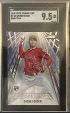 2018 Topps Stadium Club - Beam Team Shohei Ohtani #BT-SO (RC) SGC 9.5 Mint