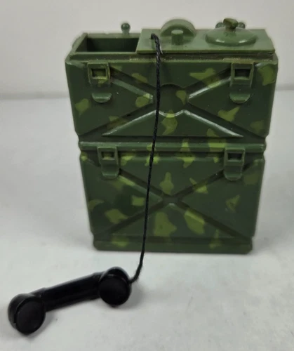 GI Joe Field Telephone Accessory for 12" 1/6 Scale Action Figure Vintage 1960's