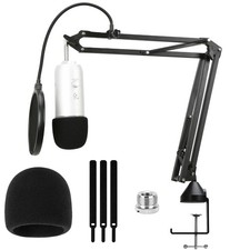 For Blue Yeti Boom Arm - Mic Stand with Reduce Wind Noises Mic Foam Cover, Du...
