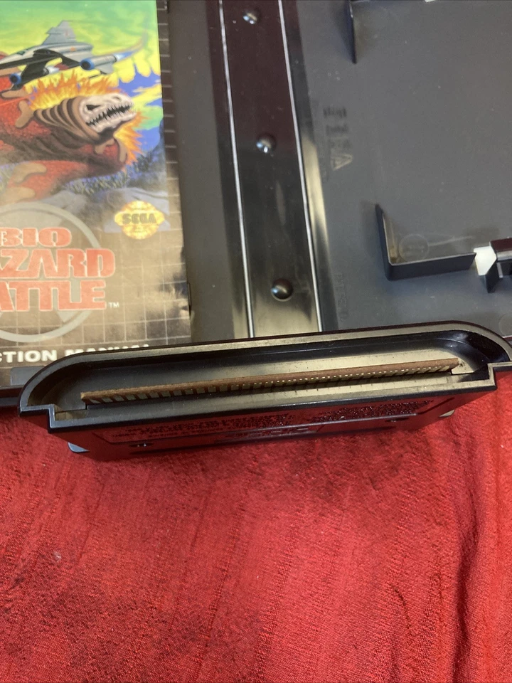 Bio-Hazard Battle (Sega Genesis, 1992) CIB w/Manual Tested, Working - Image 4 of 4