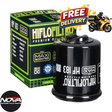 Hiflo HF183 Oil Filter to fit: Piaggio Vespa 125cc 2000/2023