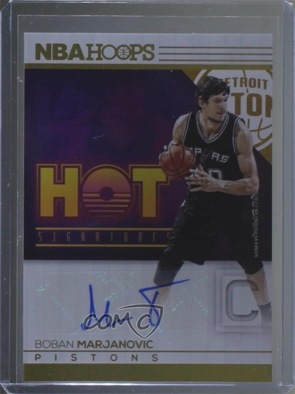 Boban Marjanovic #52 2016-17 NBA Hoops Hot Signatures