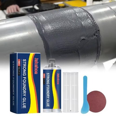 Metal Repair Paste AB Casting Repair Glue Industrial Heat Cold Weld Sets 1~3X