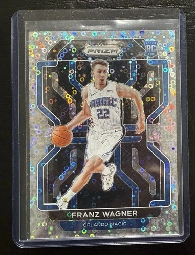 2021-22 Panini Prizm Franz Wagner #310 RC Rookie Fast Break Silver DAMAGE READ