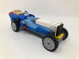 LEGO 6913 Creator 3 In 1: Blue Roadster Car + 2,  100% Complete w/ Manuals, Box