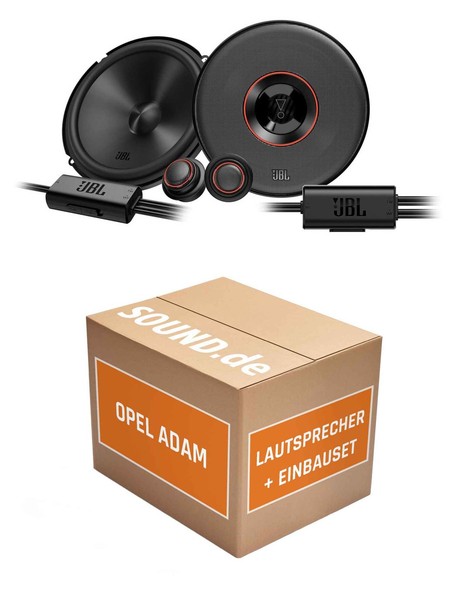 Lautsprecher Vorne Jbl Club3 64C FüR Opel Adam | 2X Tief-MitteltöNer 2X HochtöNe-image