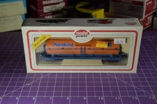 TrkRdy NIB Power Model single dome SUNKIST tank car plastic couplers