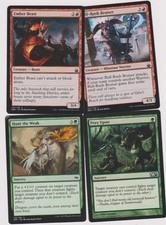 MULTICOLOR PREYING BEAST DECK 40 CARDS N-MINT MTG MAGIC UNPLAYED CC-68
