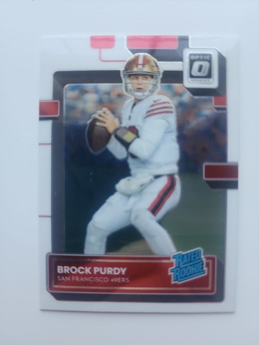 Brock Purdy [White Sparkle] #277 2022 Panini Donruss Optic card
