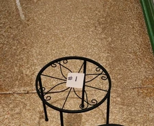 Metal Plant Stand Heavy Duty Indoor/ Outdoor " Sold Individually"