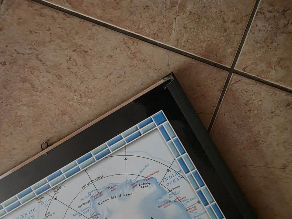 Maxi Mappa Mondo National Geographic Laminata (186x123 cm) - Immagine 2 di 4