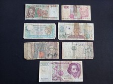 ITALY / ITALIAN LIRE Banknotes - Circulated / Damaged