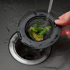 2Pcs, 5.5cm Stainless Steel Kitchen Sink Strainer, Bathroom Drain Filter