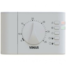 VIMAR CLIMA THERMO TERMOSTATO ELETTRONICO CON ROTELLA DA PARETE A BATTERIA COLOR