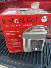Instant Pot Duo Plus, 6-Quart Whisper Quiet 9-in-1 Electric Pressure Cooker