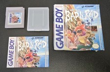 Bad N Rad Skate or Die Nintendo Game Boy Box Manual Inserts  Game Konami 1990