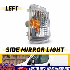 Fit For 2014-23 Ram ProMaster 1500 2500 Side Turn LED Mirror Signal Lights Clear