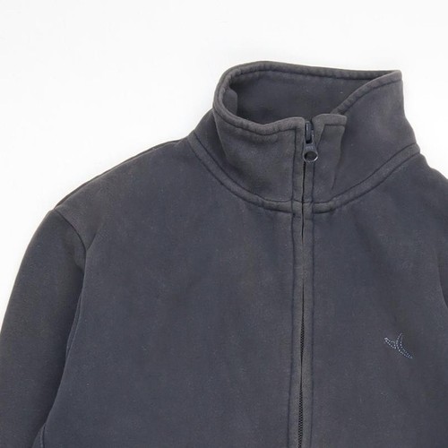 Domyos Boys Black Basic Jacket S Full Zip Autumn Winter - Picture 6 of 12