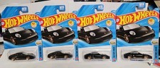 Hot Wheels - Porsche 911 Carrera T - NEW Model for 2026 - Lot of 4 - Black