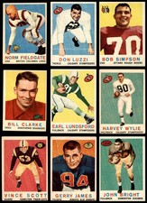 1959 Topps CFL Near Complete Set 4.5 - VG/EX+ 6205918 (61 / 88 cards)