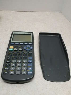 Texas Instruments TI-83 Plus Graphing Calculator with Cover Tested Works