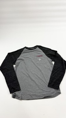 LRG Shirt Mens Medium Long Sleeve Raglan Pocket Skate Streetwear Modern