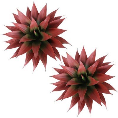 Faux Agave Plant Outdoor, 28 inch Lagre Artificial Succulents Stems, Fake Aga...