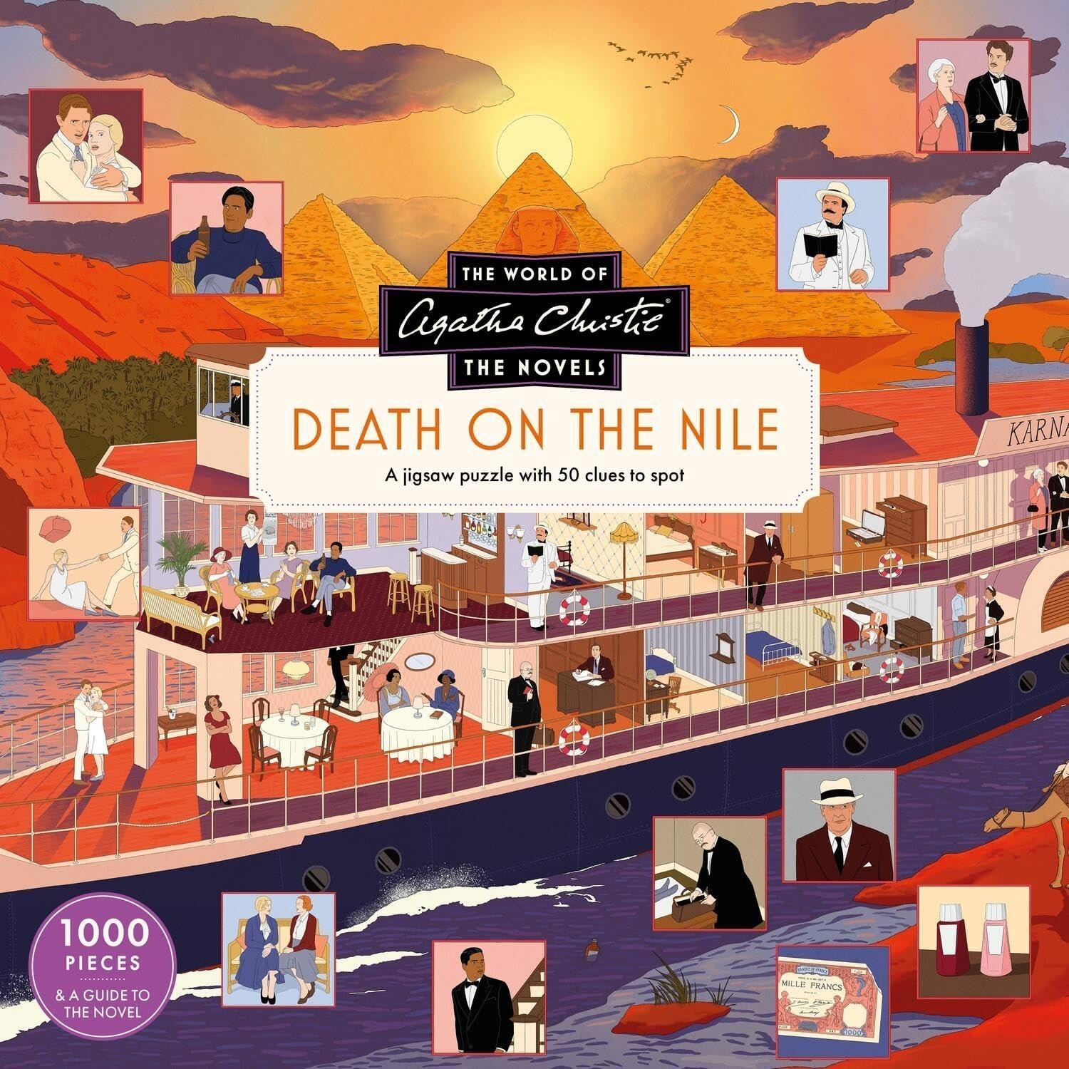 The World of Agatha Christie: Death on the Nile by Agatha Christie Ltd Jigsaw