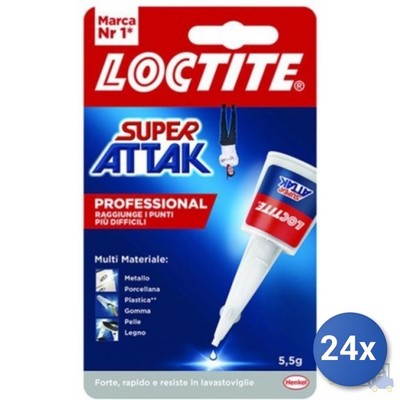 24x SUPER ATTAK PROFESSIONAL AUFKLEBER Gramm 5,5