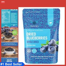 Unsweetened Dried Blueberries 1 Pound No Sugar Added Snack Bulk Bag
